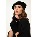 Cashmere  sudadera Just - Paris Boina Negra - 100% Cachemira - 4 Hilos - - Mixta