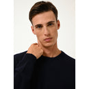 Just Cashmere - Pull Col Rond Noe - Navy - 100% Cachemire 2 Fils - Homme