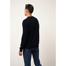 Just Cashmere - Pull Col Rond Noe - Navy - 100% Cachemire 2 Fils - Homme