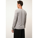 Cashmere  sudadera Just - Noe Nuage Chiné Jersey Cuello Redondo - 100% Cachemira - 2 Hilados - - Hombre