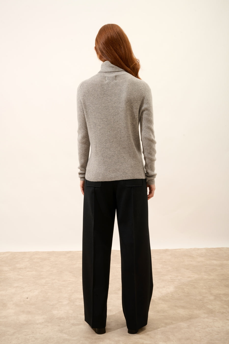 Jersey Cuello Vuelto - Lanais - Nube Jaspeada