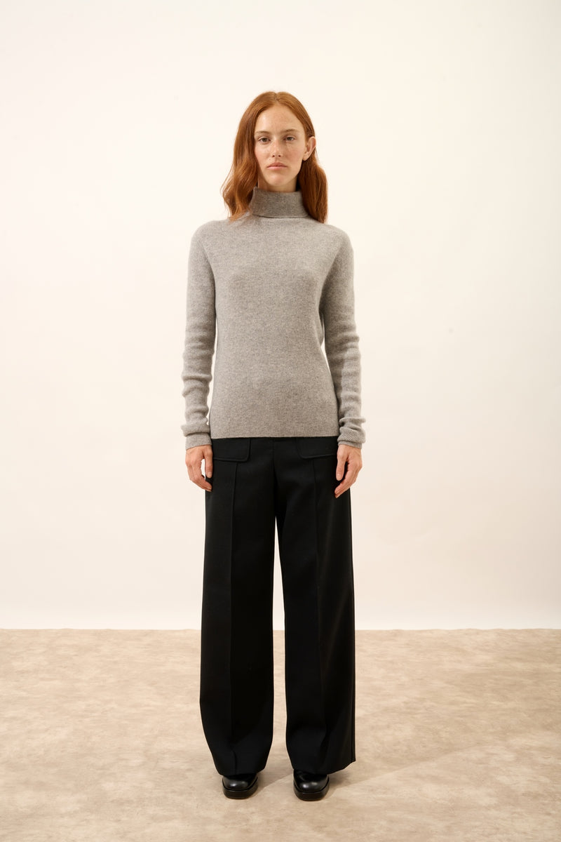 Pull Col Roulé - Lanais - Nuage Chiné