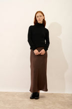 Jersey de Cuello Vuelto - Lanais - Negro