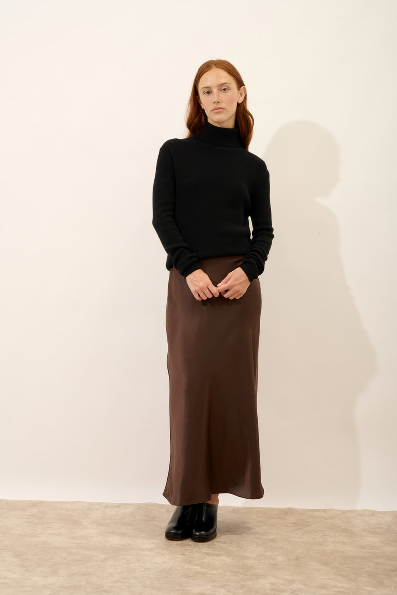 Pull Col Roulé - Lanais - Noir