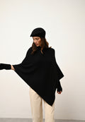 Poncho 4 Fils - Ashley - Noir