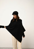 4-Ply Poncho - Ashley - Black