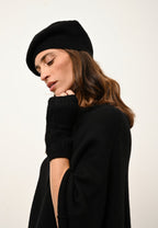 4-Ply Poncho - Ashley - Black