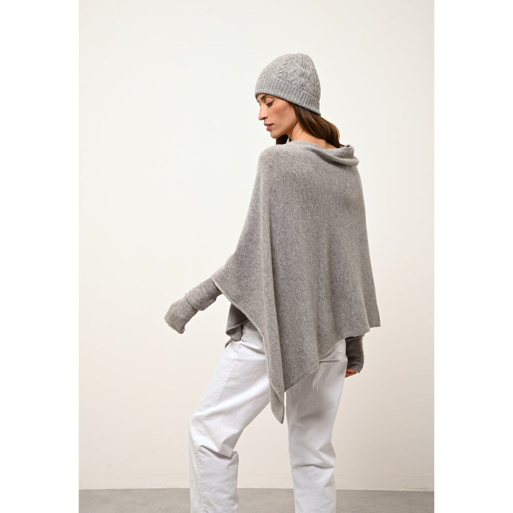 Poncho 4 Fils - Ashley - Nuage Chiné