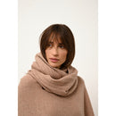 Poncho 4 Fils Ashley - 100% Cachemire 4 Fils - Camel Chiné - Femme