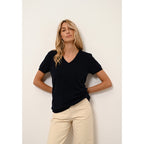 Camiseta Cuello de Pico - Glamis - Navy