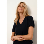 Camiseta Cuello de Pico - Glamis - Navy