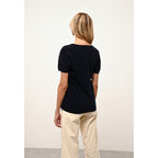 Camiseta Cuello de Pico - Glamis - Navy