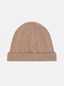 Bonnet 4 Fils - Cleo - Camel Chiné