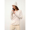 Cashmere Just - Sombrero Cleo Neige - 100% Cachemira - 4 Hilados - Retorcido - Mixto