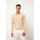 Just Cashmere - Pull Col V Walt Sable - 100% Cachemire - 2 Fils - Jersey - Homme