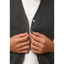 Cardigan Col V Sans Manches - Lana - Anthracite Chiné