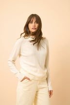 Roll-Neck Jumper - Lilly - Ivory