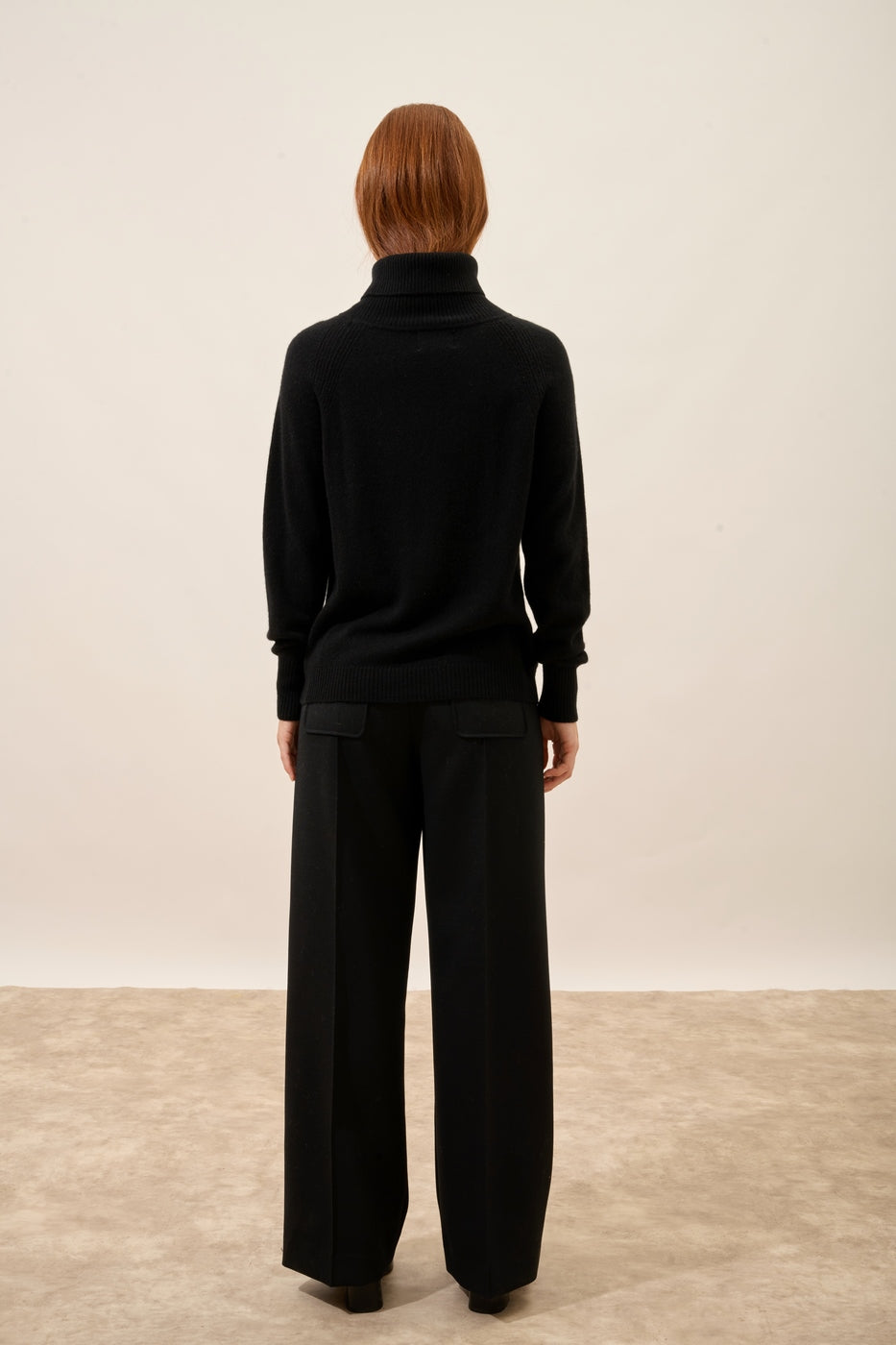 Pull Col Roulé - Lilly - Noir