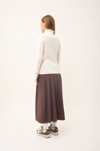 Jersey Cuello Vuelto - Lanais - Nieve
