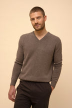 Jersey Cuello de Pico 4 Cabos - Nathan - Topo Jaspeado