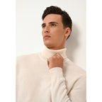 Jersey Cuello Vuelto 4 Cabos - Sacha - Nieve