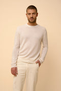 Jersey Cuello Redondo - Howard - Marfil