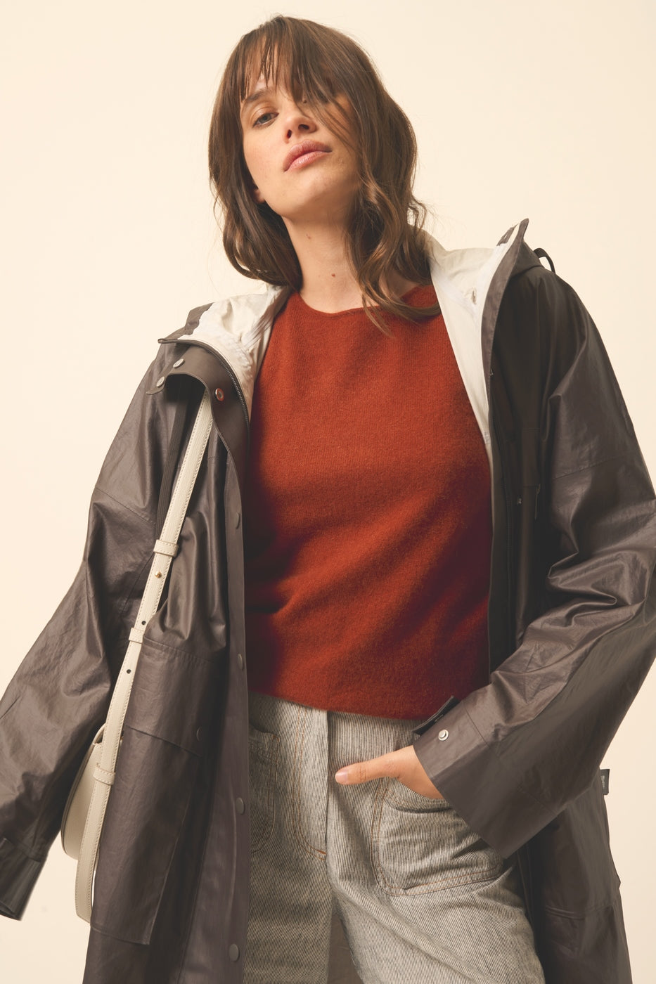 Round Neck Jumper - Vivian - Squirrel