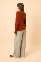 Crew-Neck Jumper - Jane - Squirrel