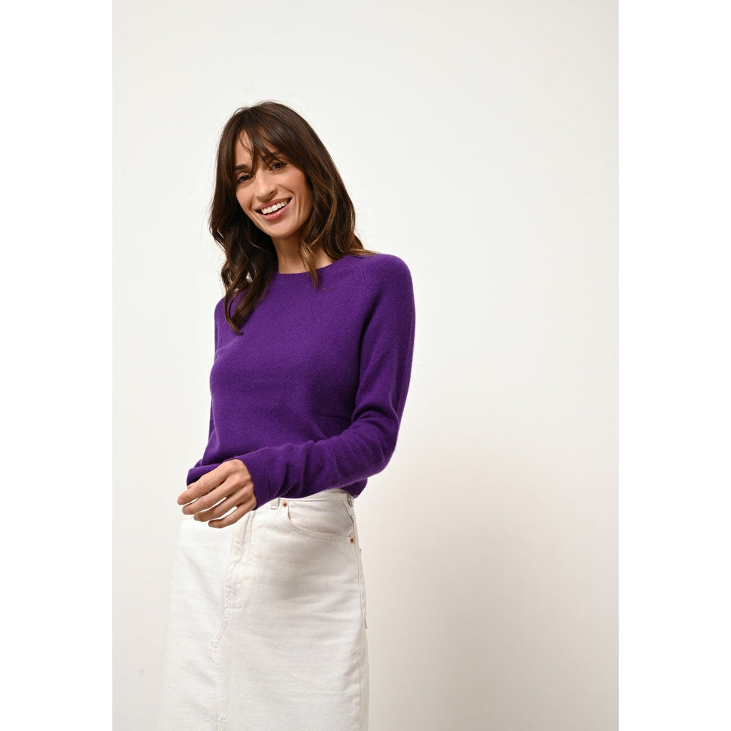 Pull Chauve Souris - Rebecca - Violette