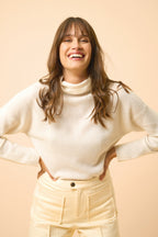 Jersey de Cuello Alto - Blantyre - Marfil