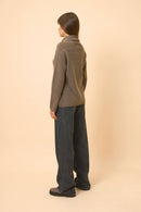 Pull Col Roulé - Blantyre - Taupe Chiné