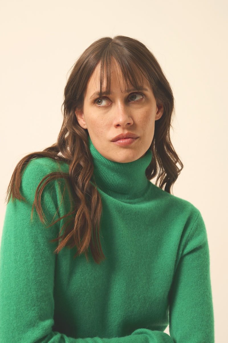Jersey Cuello Vuelto - Ava - Menta