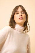Jersey Cuello Vuelto - Ava - Poudre