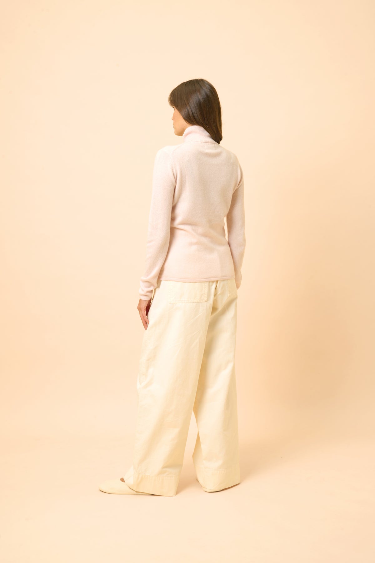 Jersey Cuello Vuelto - Ava - Poudre