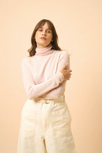Jersey Cuello Vuelto - Ava - Poudre