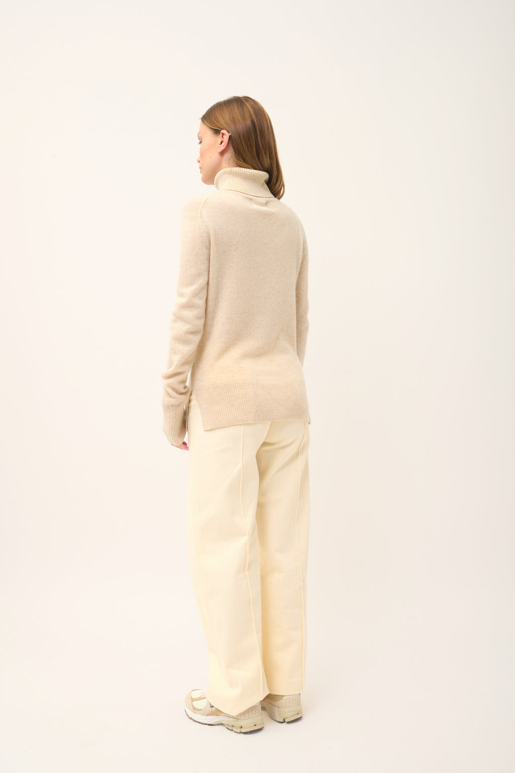 Jersey de cuello alto - Lexie - Avena