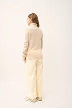 Jersey de cuello alto - Lexie - Avena
