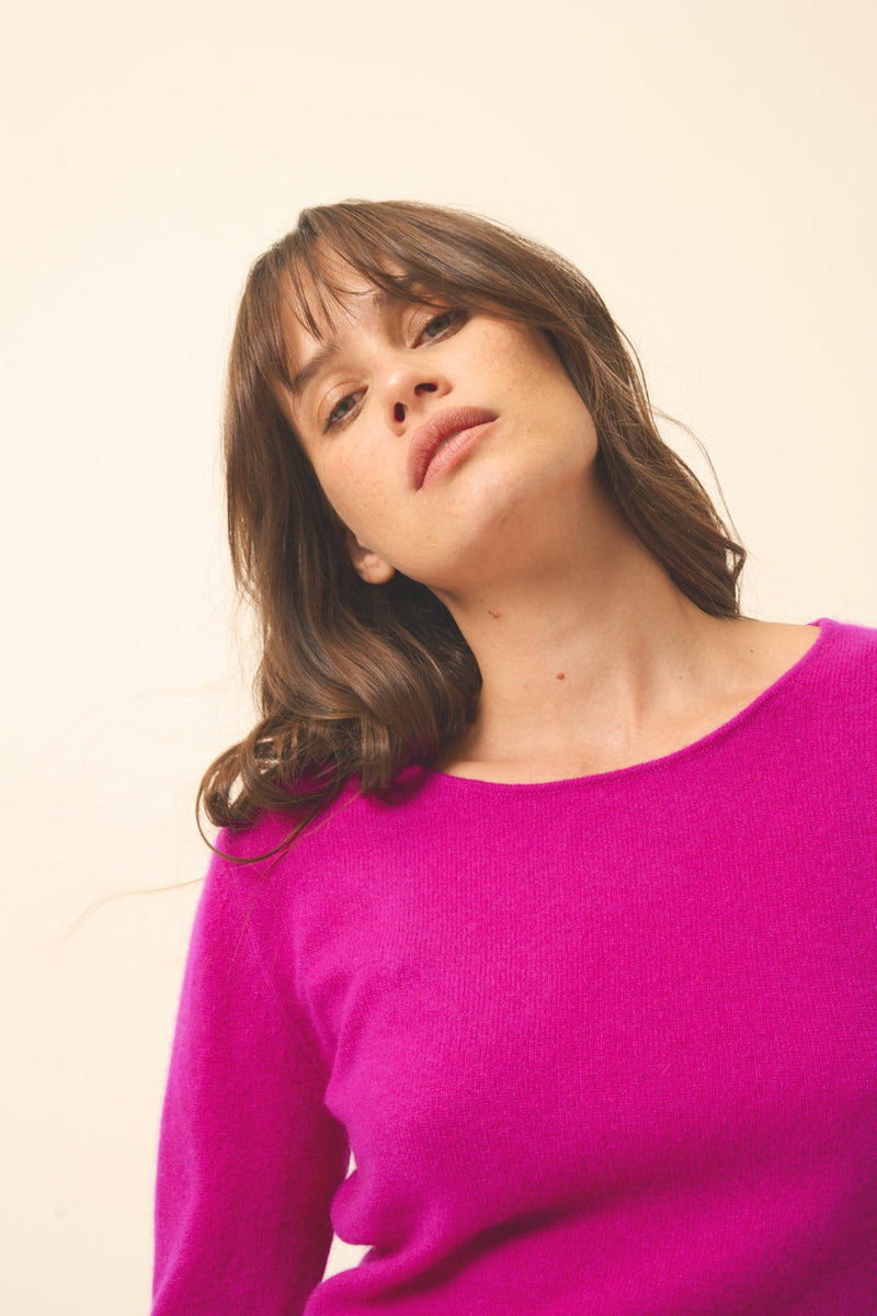 Pull Col Rond - Vivian - Violine