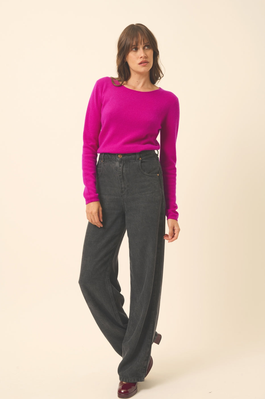 Pull Col Rond - Vivian - Violine