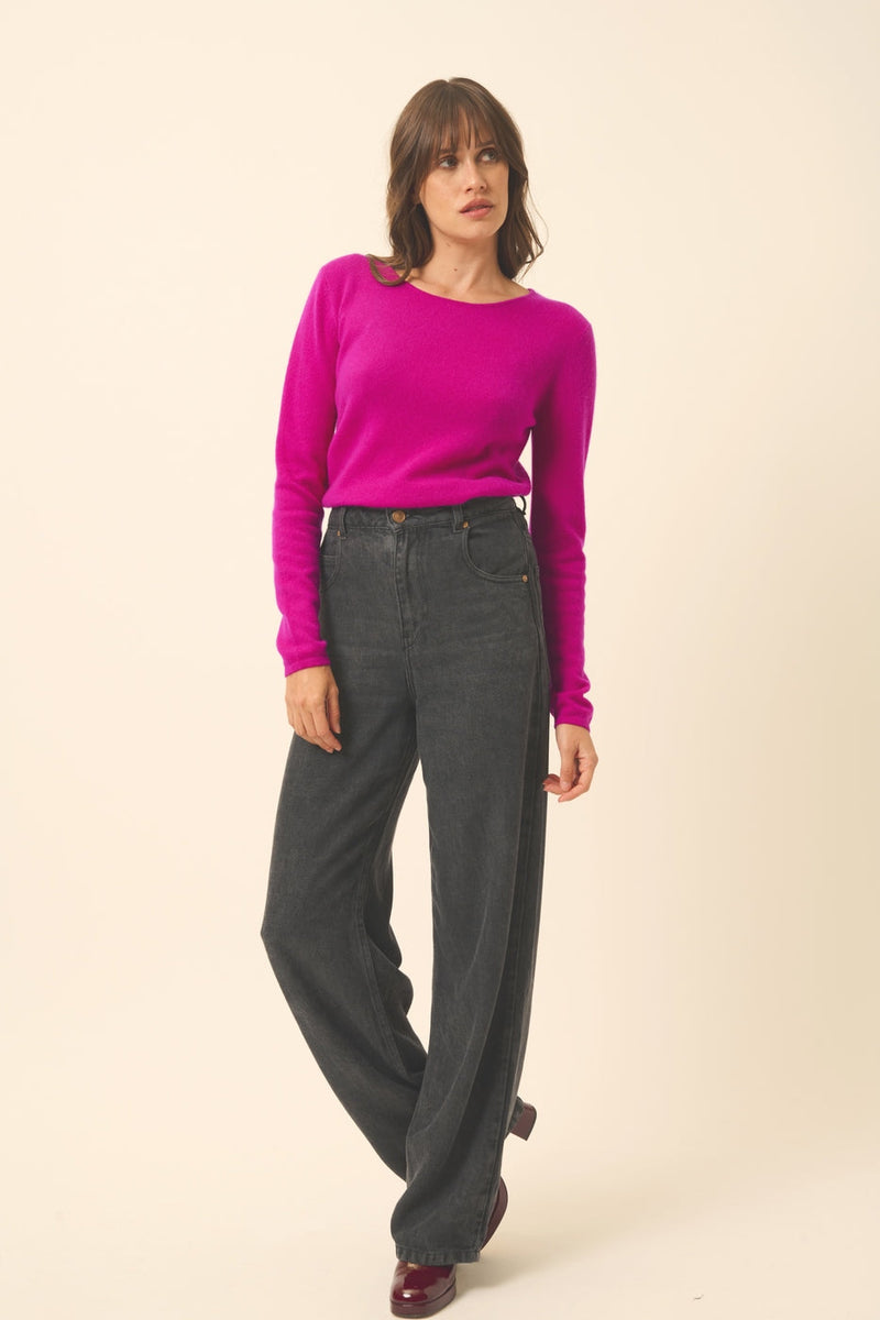 Pull Col Rond - Vivian - Violine