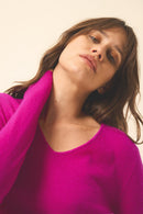 Pull Col V - Joan - Violine