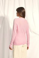 Pull Col Rond - Jane - Dragée