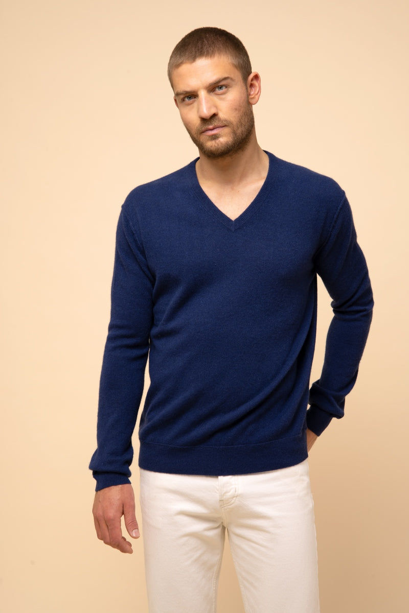 Jersey Cuello de Pico - Tom - Minuit