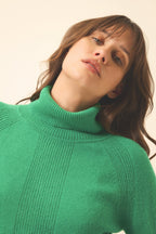 Jersey Cuello Vuelto - Lilly - Menta