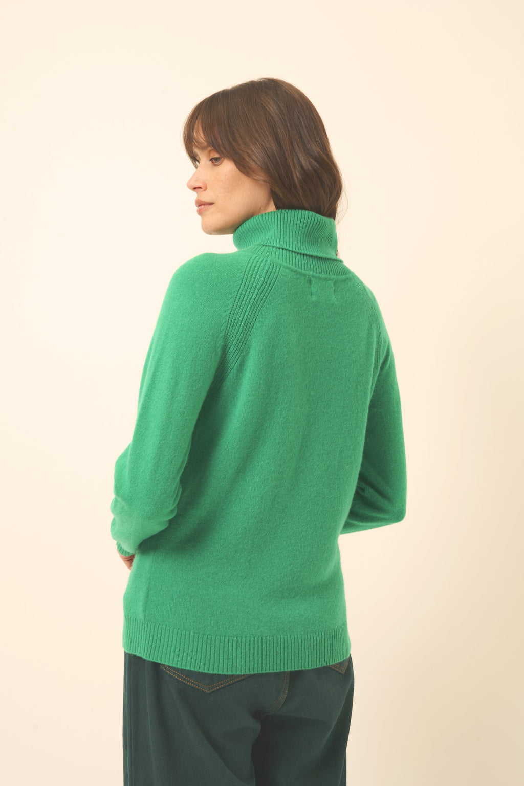 Jersey Cuello Vuelto - Lilly - Menta