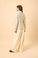 Pull Col Roulé - Blantyre - Gris Perle Chiné