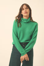 Pull Col Roulé - Blantyre - Menthe
