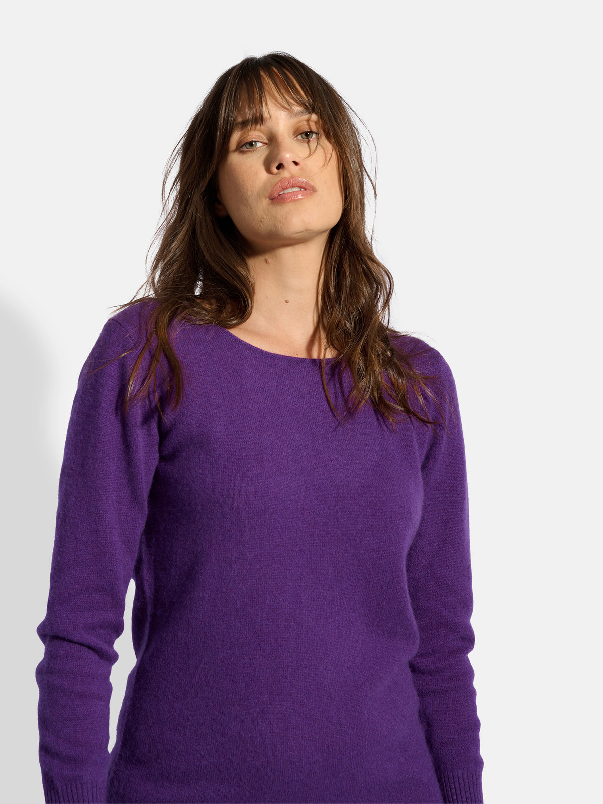 Robe Col Rond - Susan - Violette