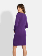 Robe Col Rond - Susan - Violette