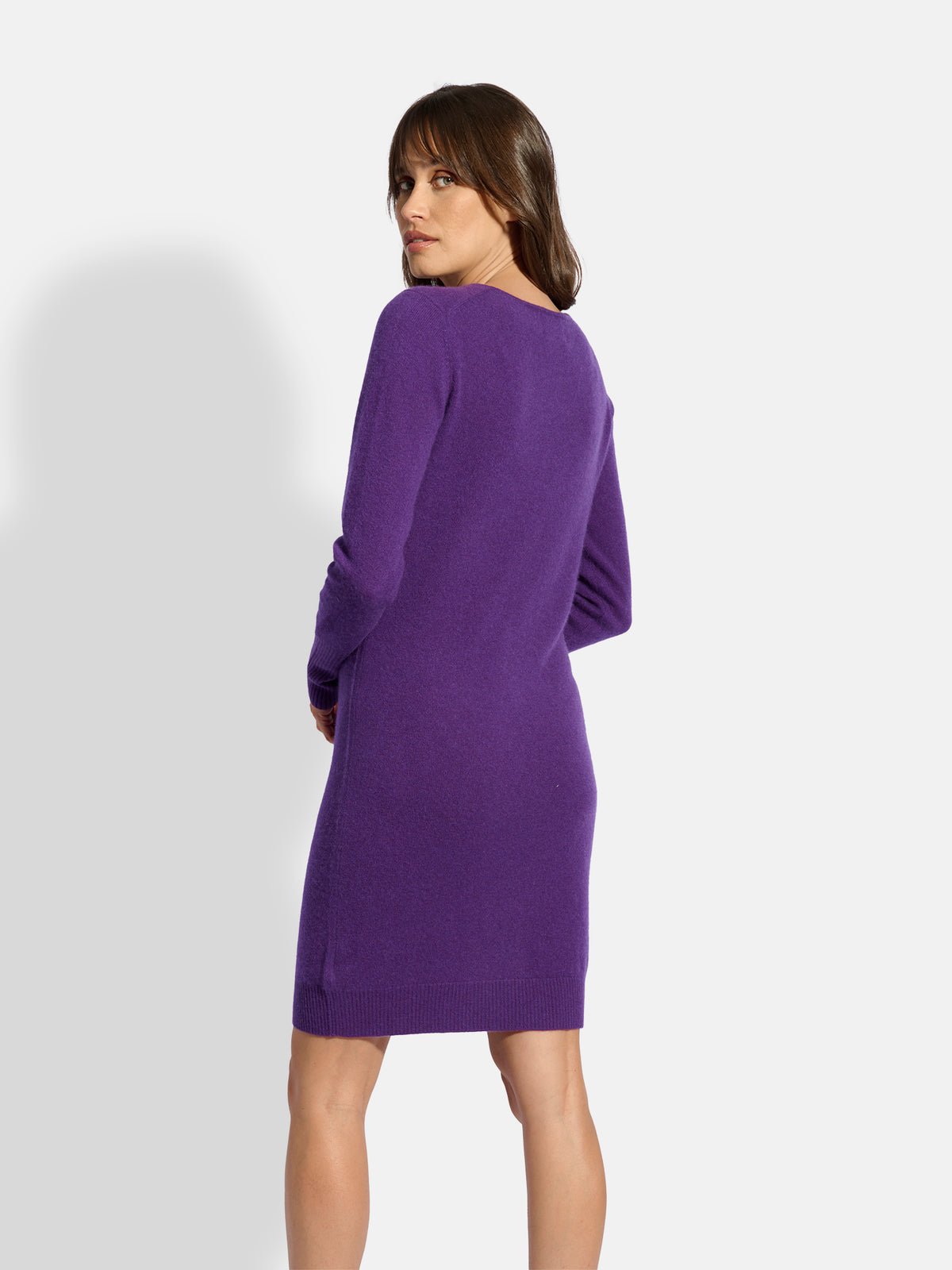 Robe Col Rond - Susan - Violette